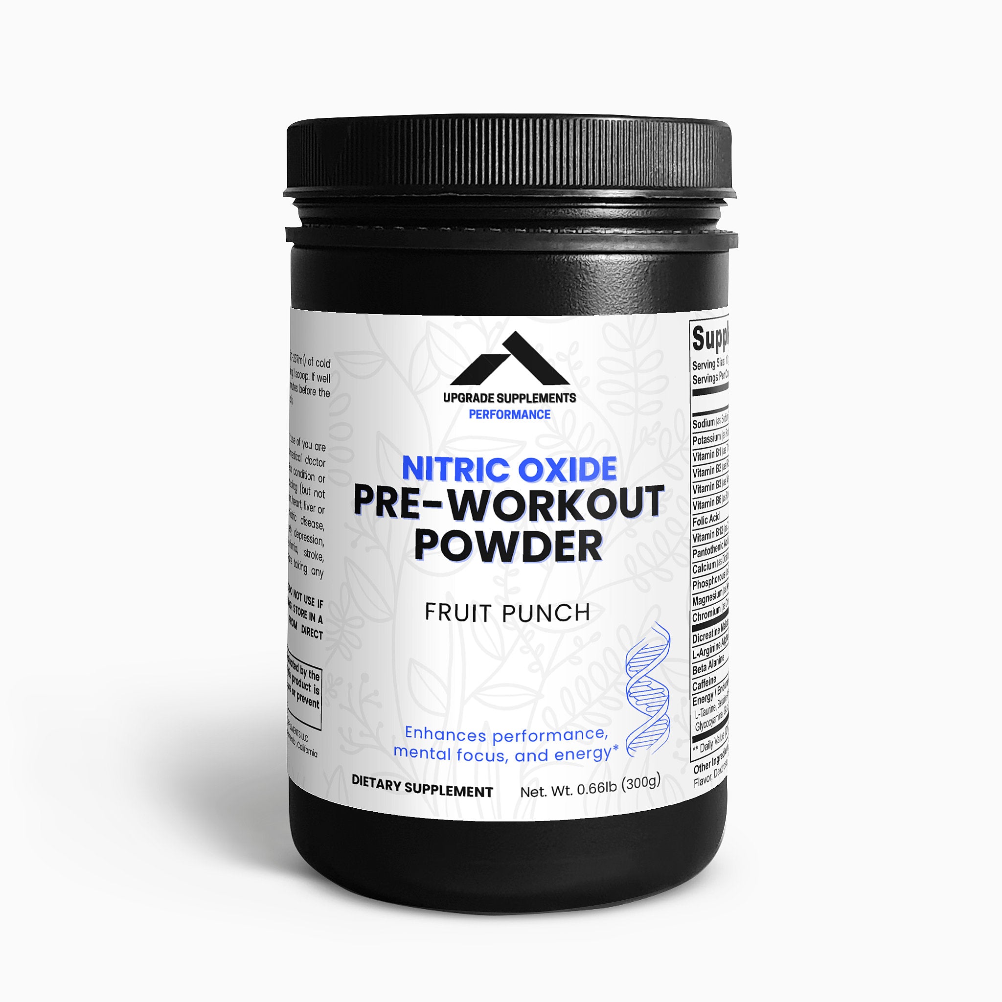 Nitric Shock Pre-Workout Powder (Fruit Punch)